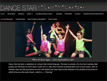 Tablet Screenshot of dancestar.net.au